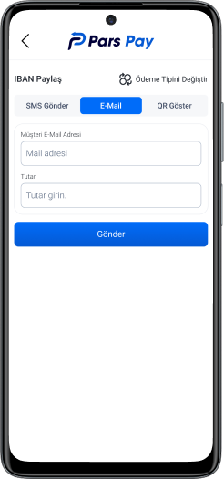 IBAN ile ödeme al