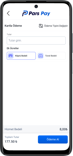Kart numarası ile ödeme al