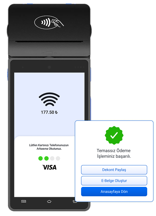 Android POS Temassız Ödeme